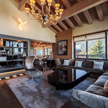 Вілла Chalet De Luxe A Courchevel Avec Vue Et Spa - Fr-1-772-7 Екстер'єр фото