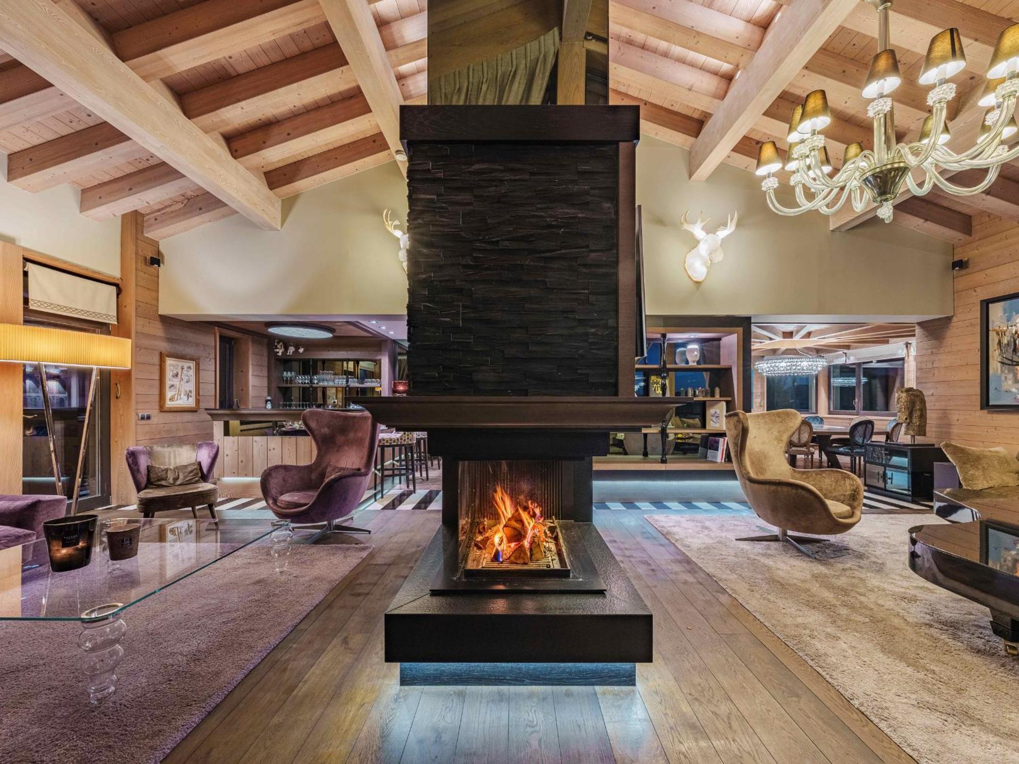 Вілла Chalet De Luxe A Courchevel Avec Vue Et Spa - Fr-1-772-7 Екстер'єр фото