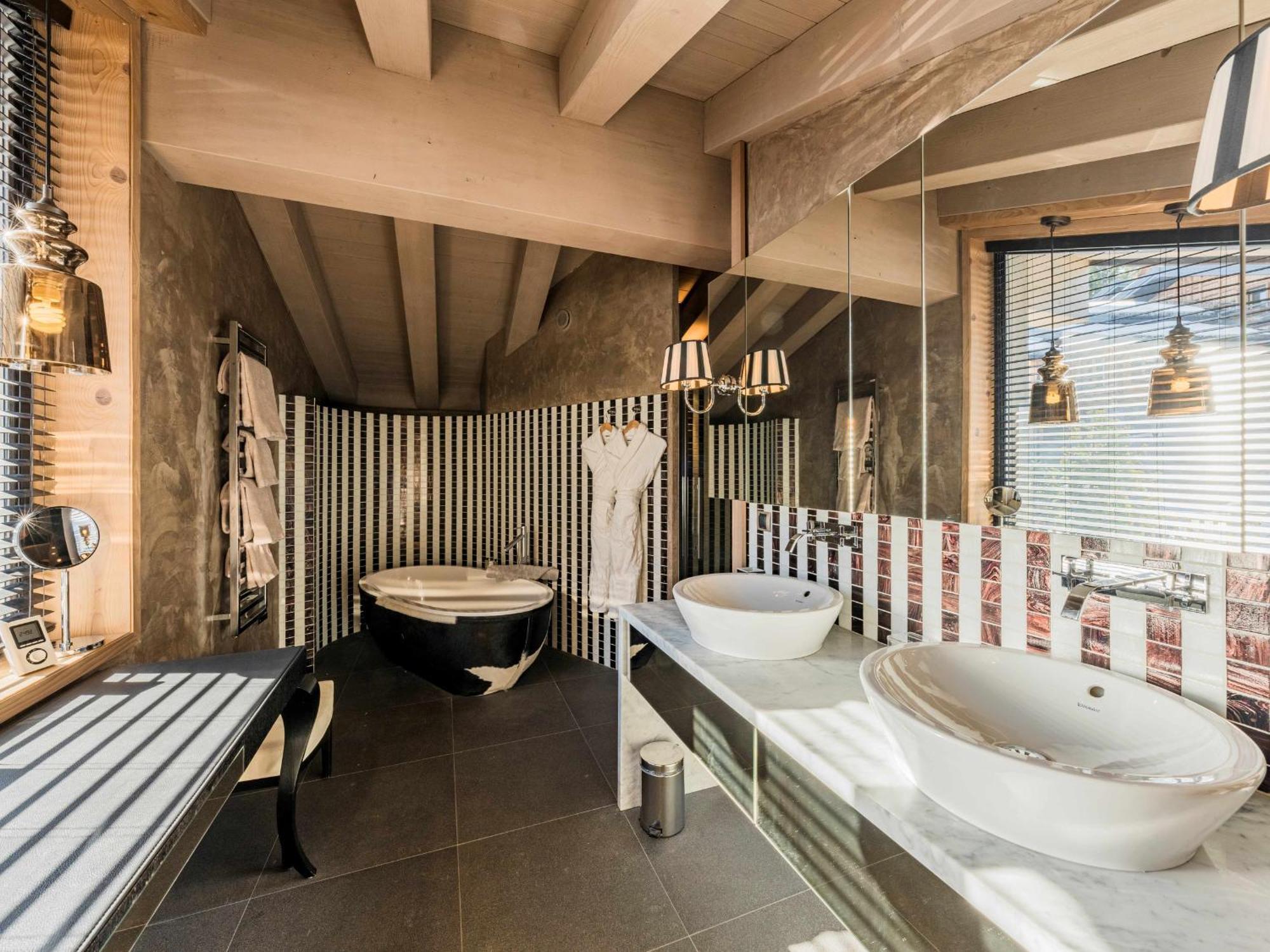 Вілла Chalet De Luxe A Courchevel Avec Vue Et Spa - Fr-1-772-7 Екстер'єр фото