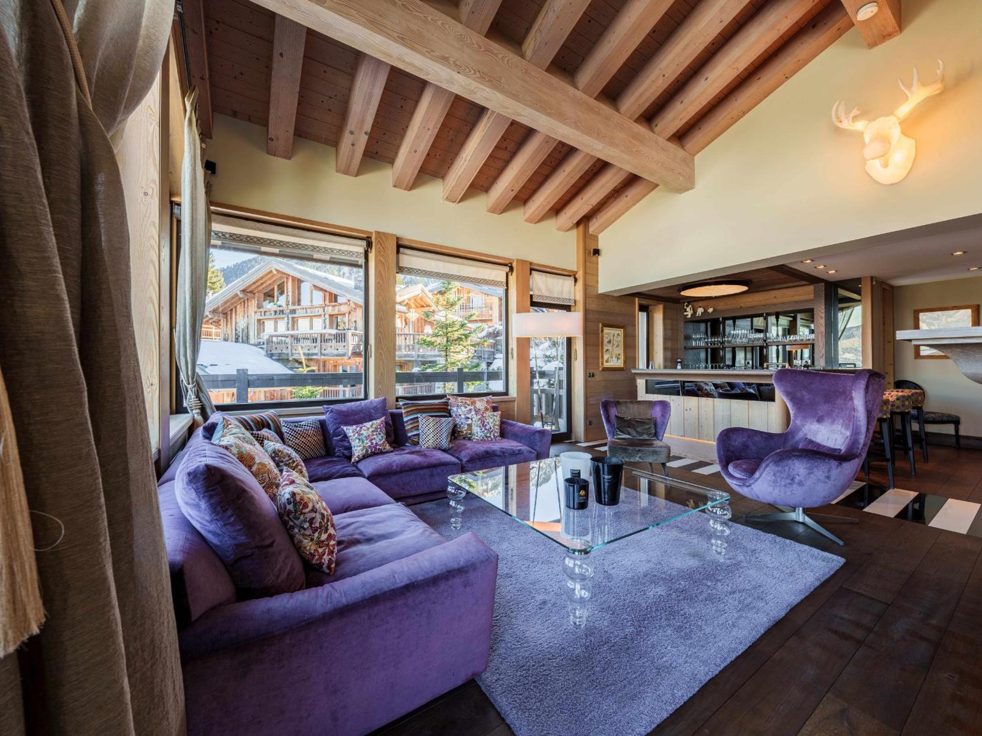 Вілла Chalet De Luxe A Courchevel Avec Vue Et Spa - Fr-1-772-7 Екстер'єр фото